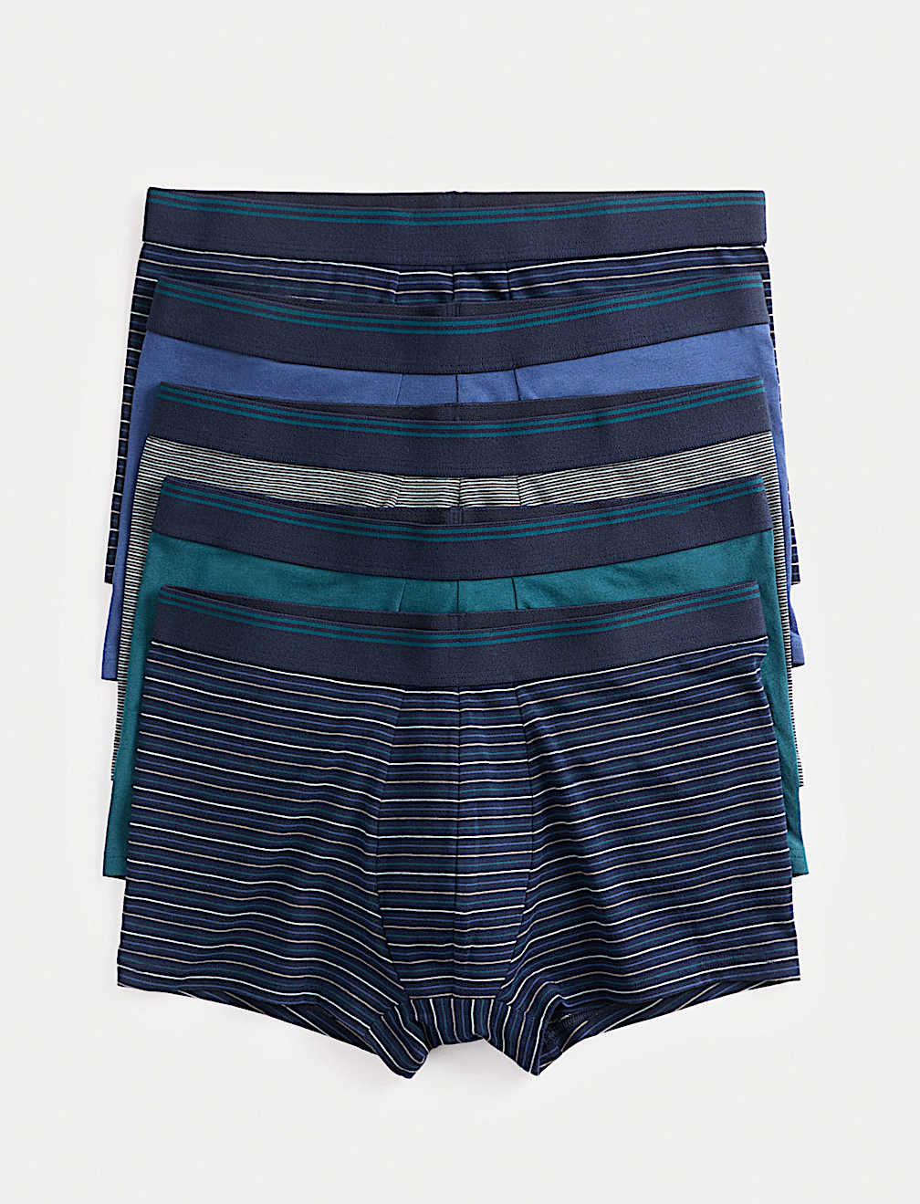 5pk Cotton Stretch Cool & Fresh™ Striped Hipsters