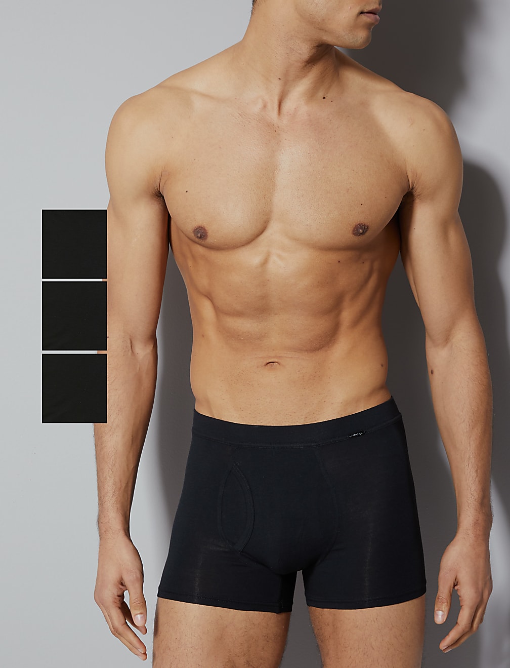 3pk Premium Cotton Trunks