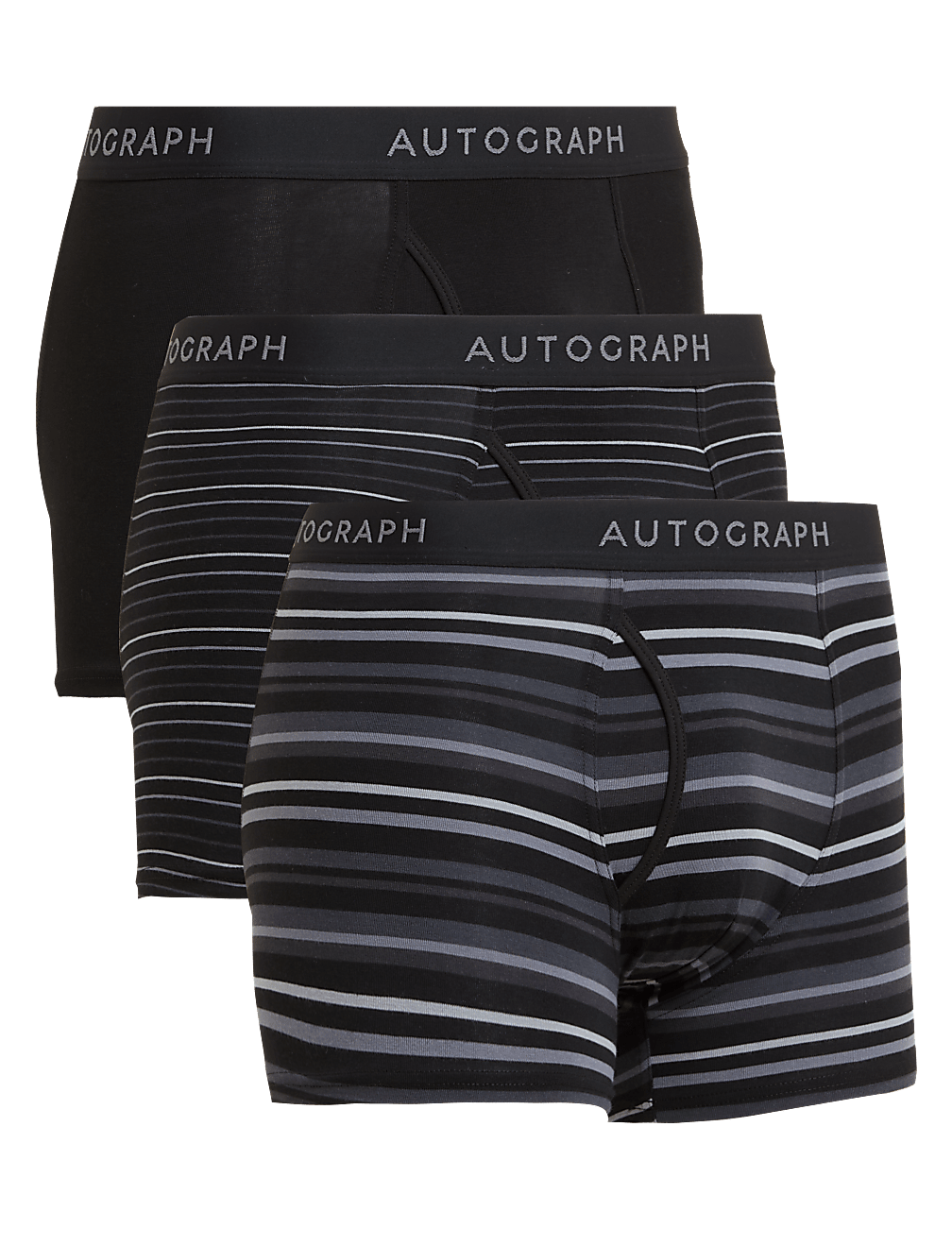 3pk Premium Cotton Supersoft Trunks