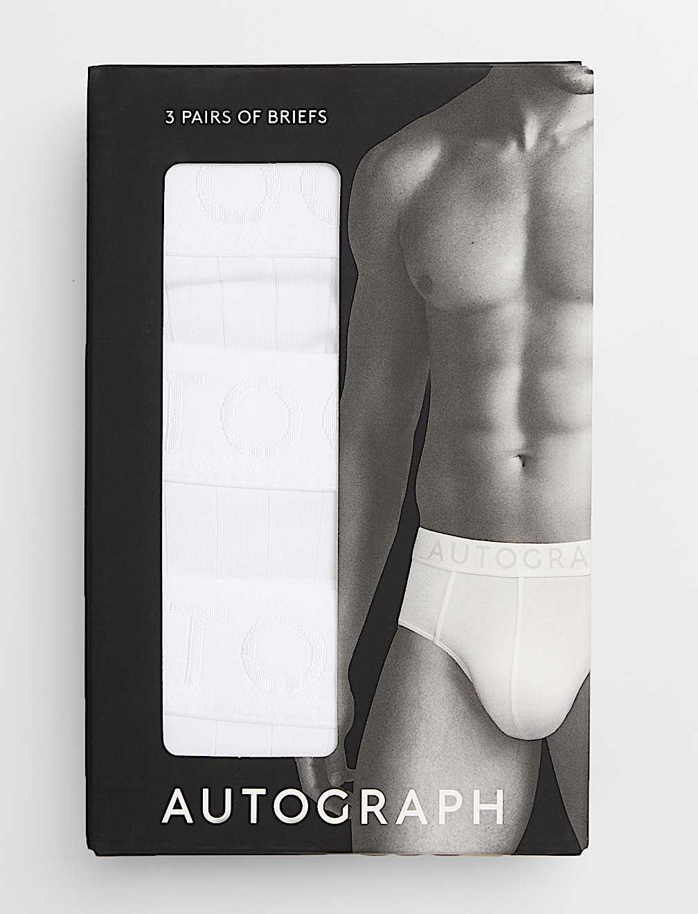 3pk Supima® Cotton Drop Needle Brief Box