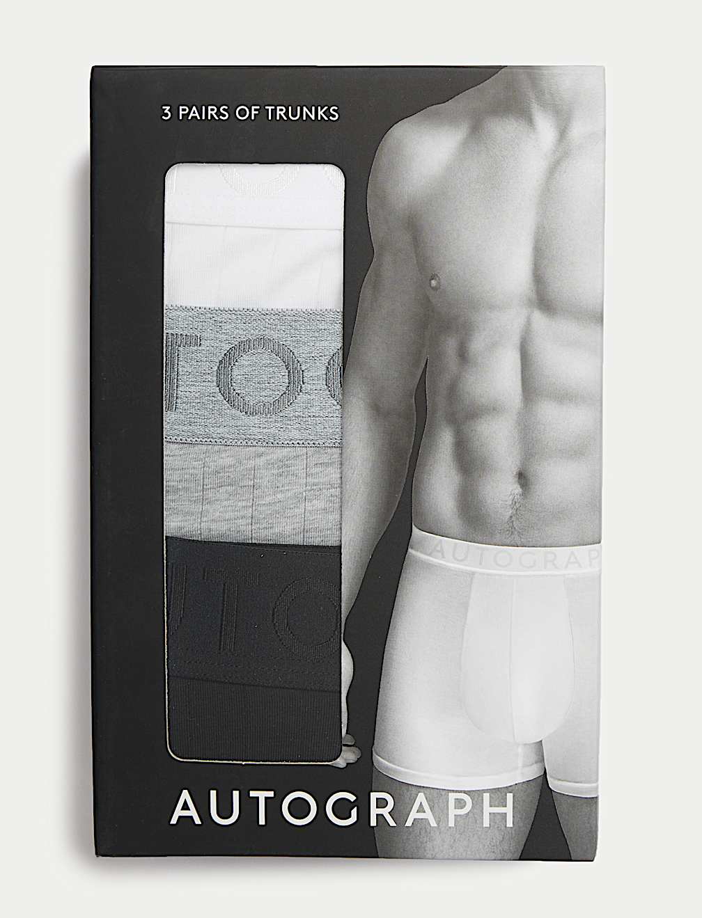 3pk Supima® Cotton Drop Needle Trunks Box