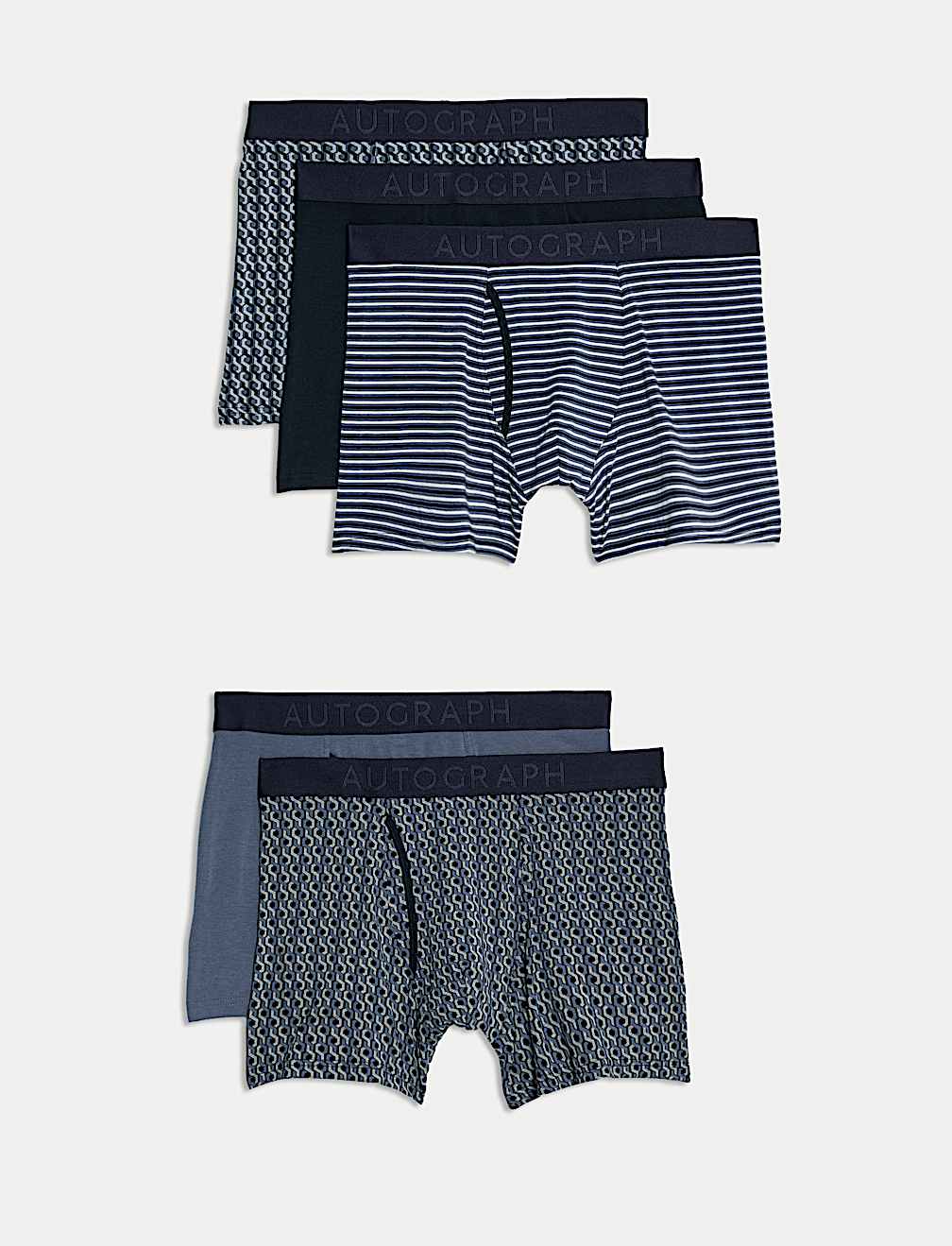 5pk Supima® Cotton Modal Stretch Trunks