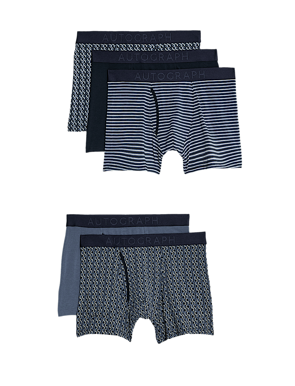 5pk Supima® Cotton Modal Stretch Trunks