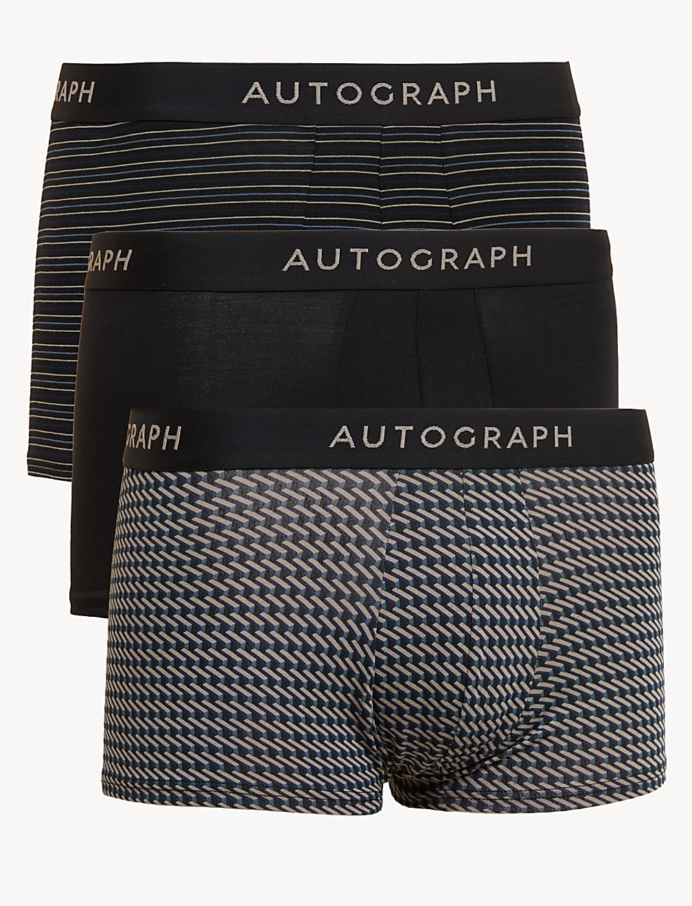 3pk Supima® Cotton Blend Hipsters