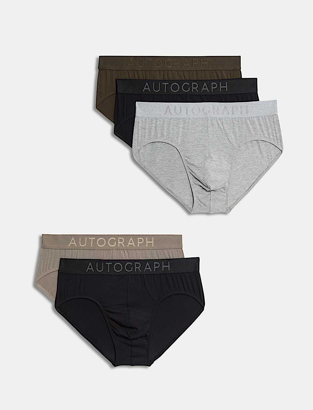 5pk Modal Stretch 360 Flex Briefs