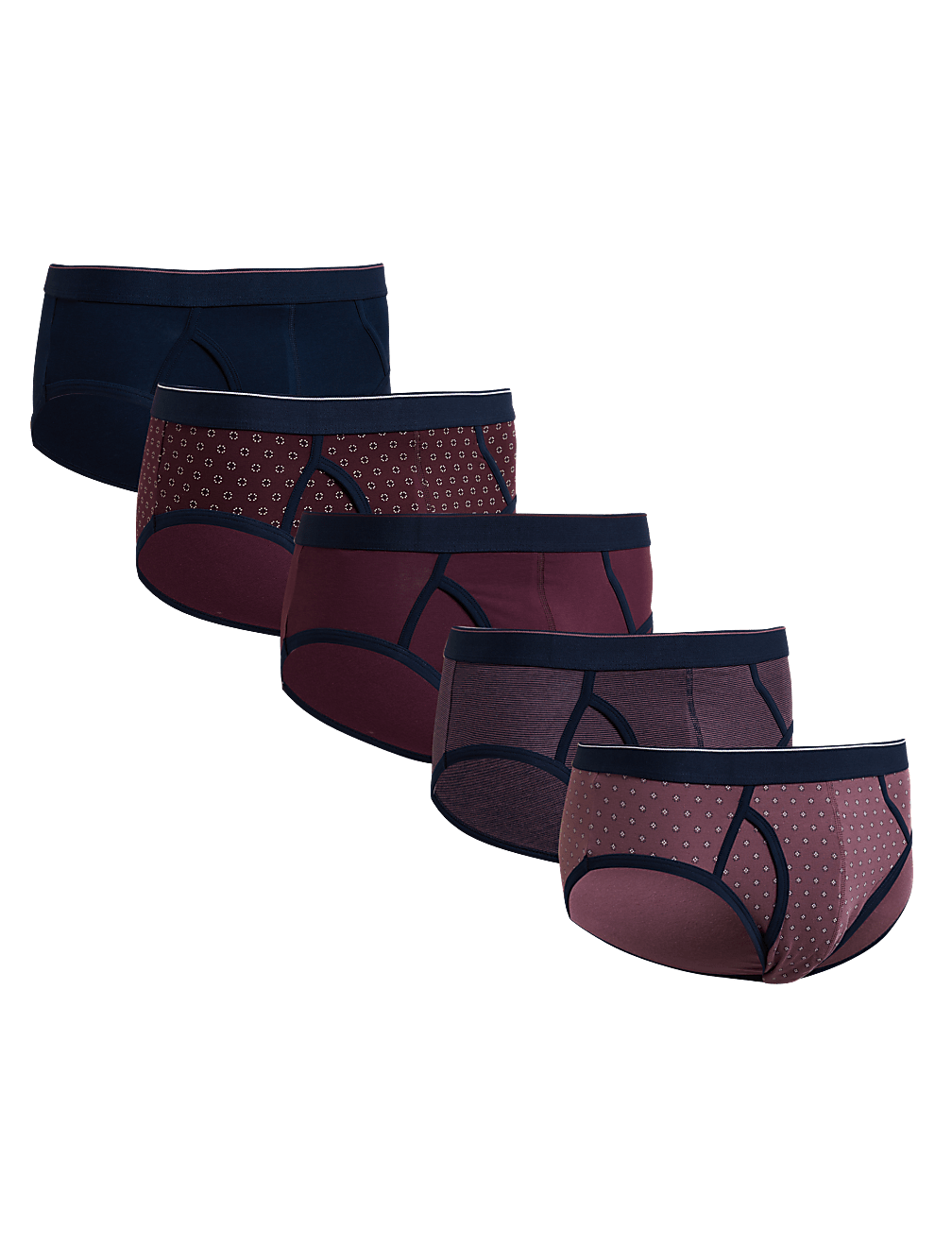 5pk Cotton Stretch Cool & Fresh™ Briefs