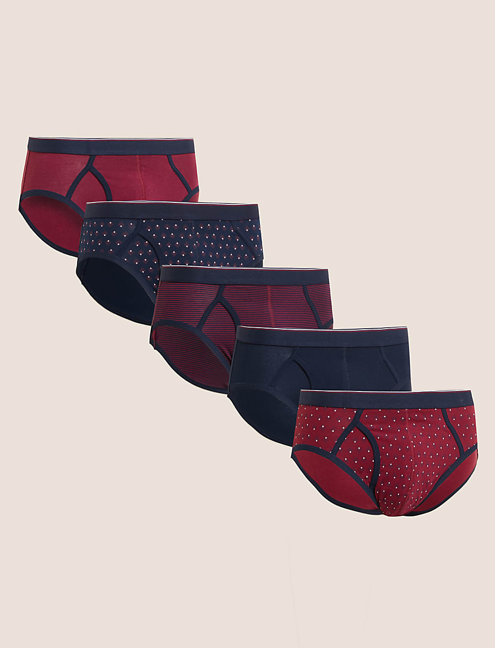 5pk Cotton Rich Cool & Fresh&trade; Briefs