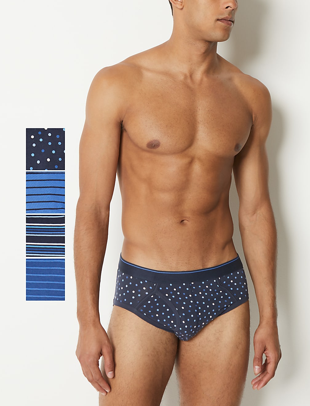 4 Pack Cotton Rich Cool & Fresh™ Briefs
