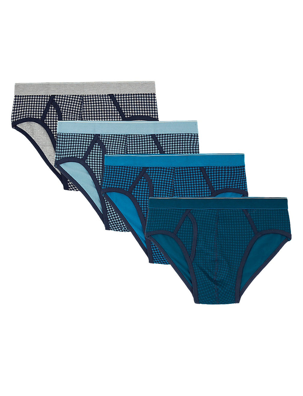 4pk Cotton Cool & Fresh™ Puppytooth Briefs