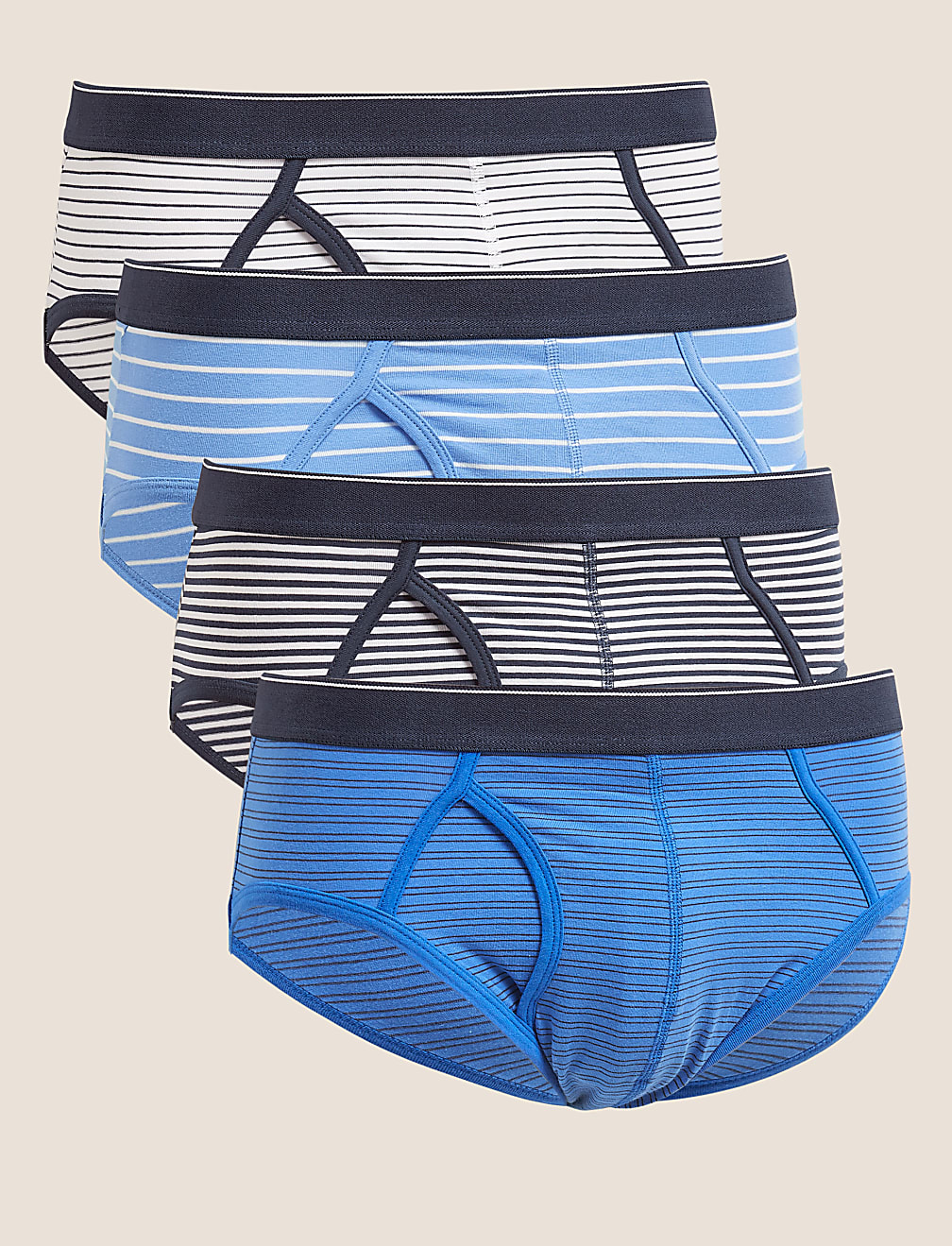 4pk Cotton Stretch Cool & Fresh&trade; Briefs