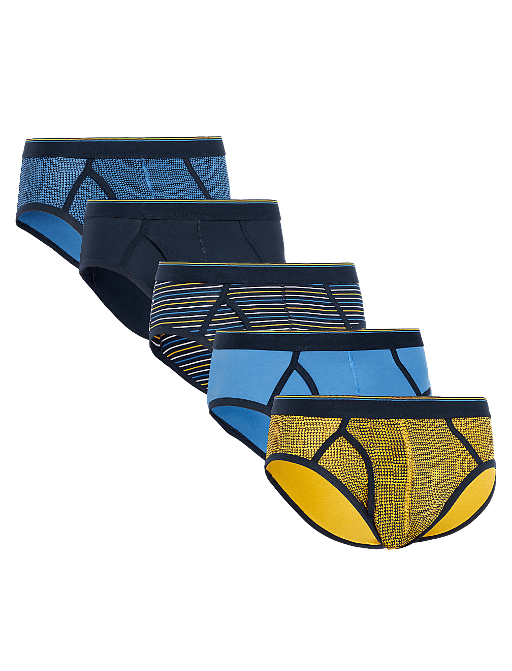 5pk Cotton Rich Cool & Fresh™ Briefs