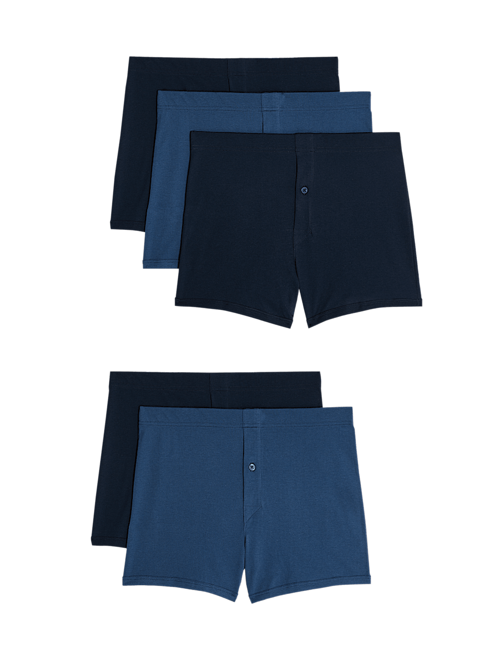 5pk Essential Cotton Trunks