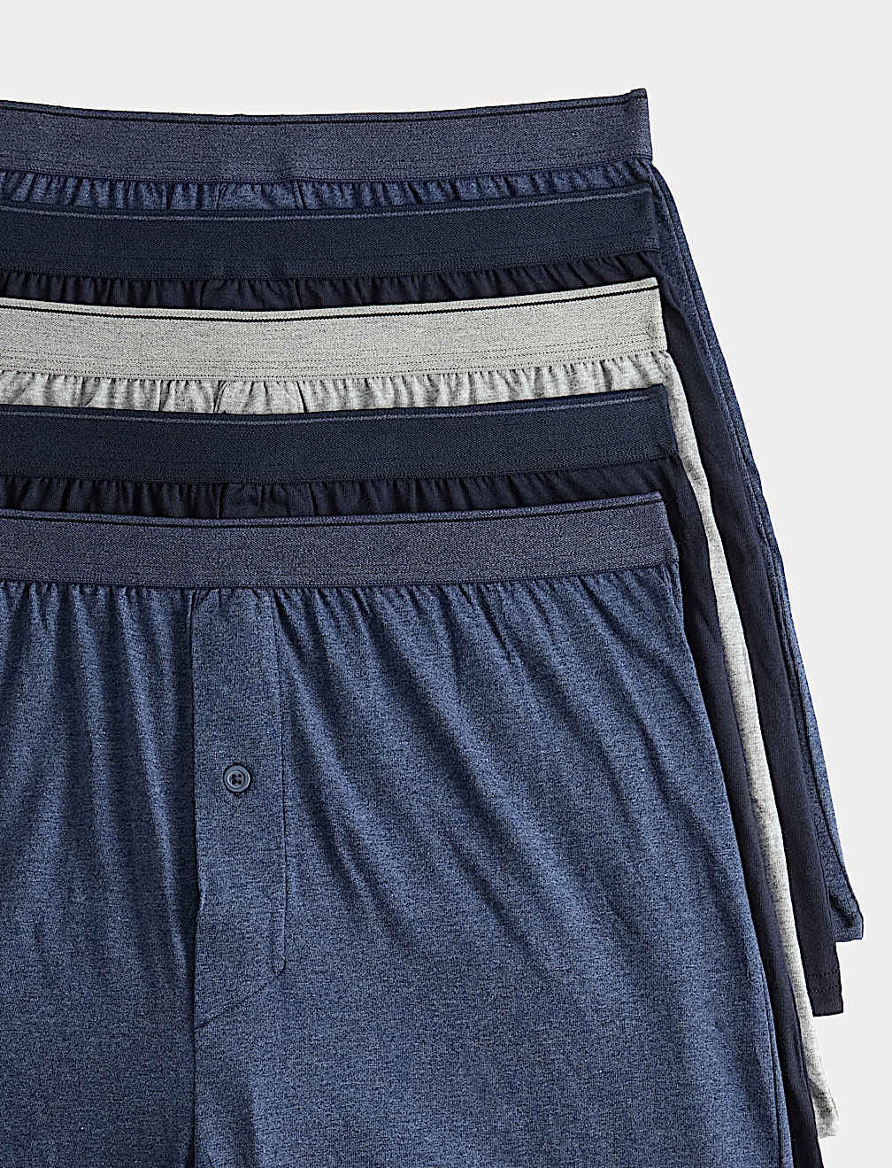 5 Pack Pure Cotton Cool & Fresh&trade; Jersey Boxers