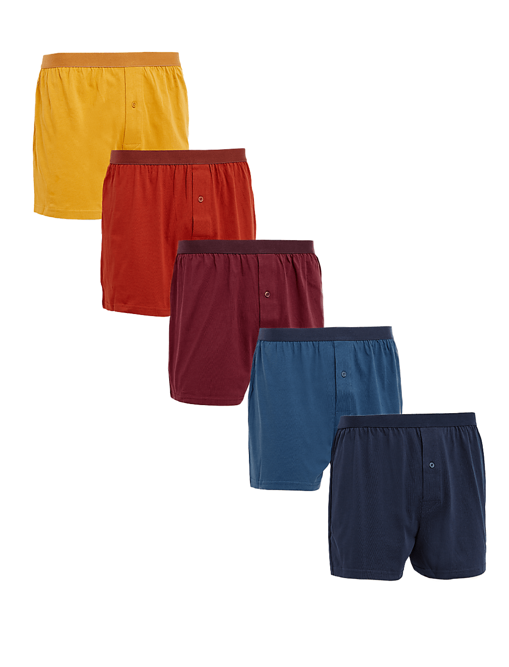 5pk Pure Cotton Cool & Fresh™ Jersey Boxers