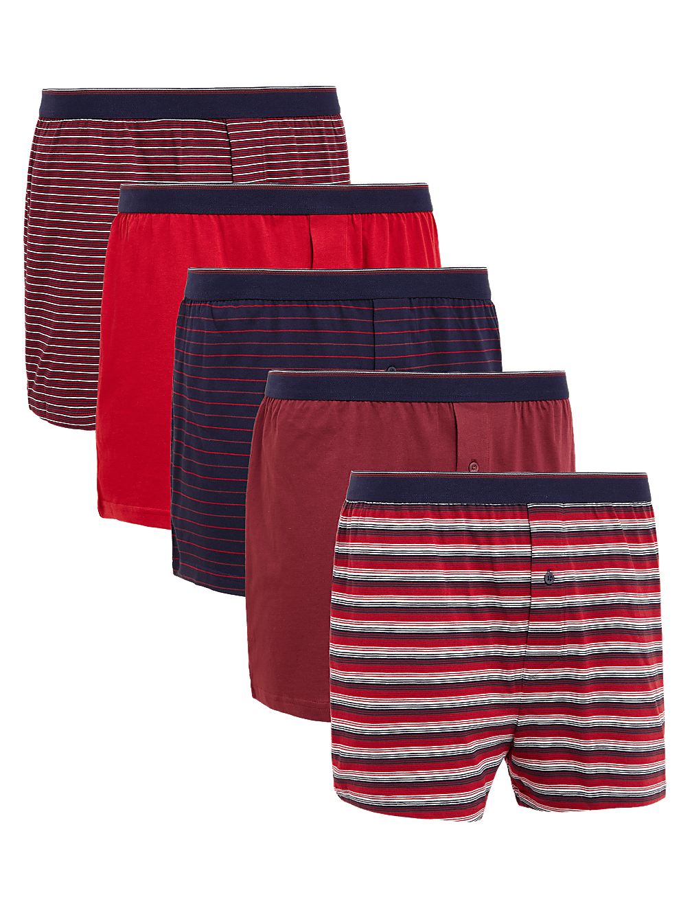 5pk Pure Cotton Cool & Fresh™ Jersey Boxers