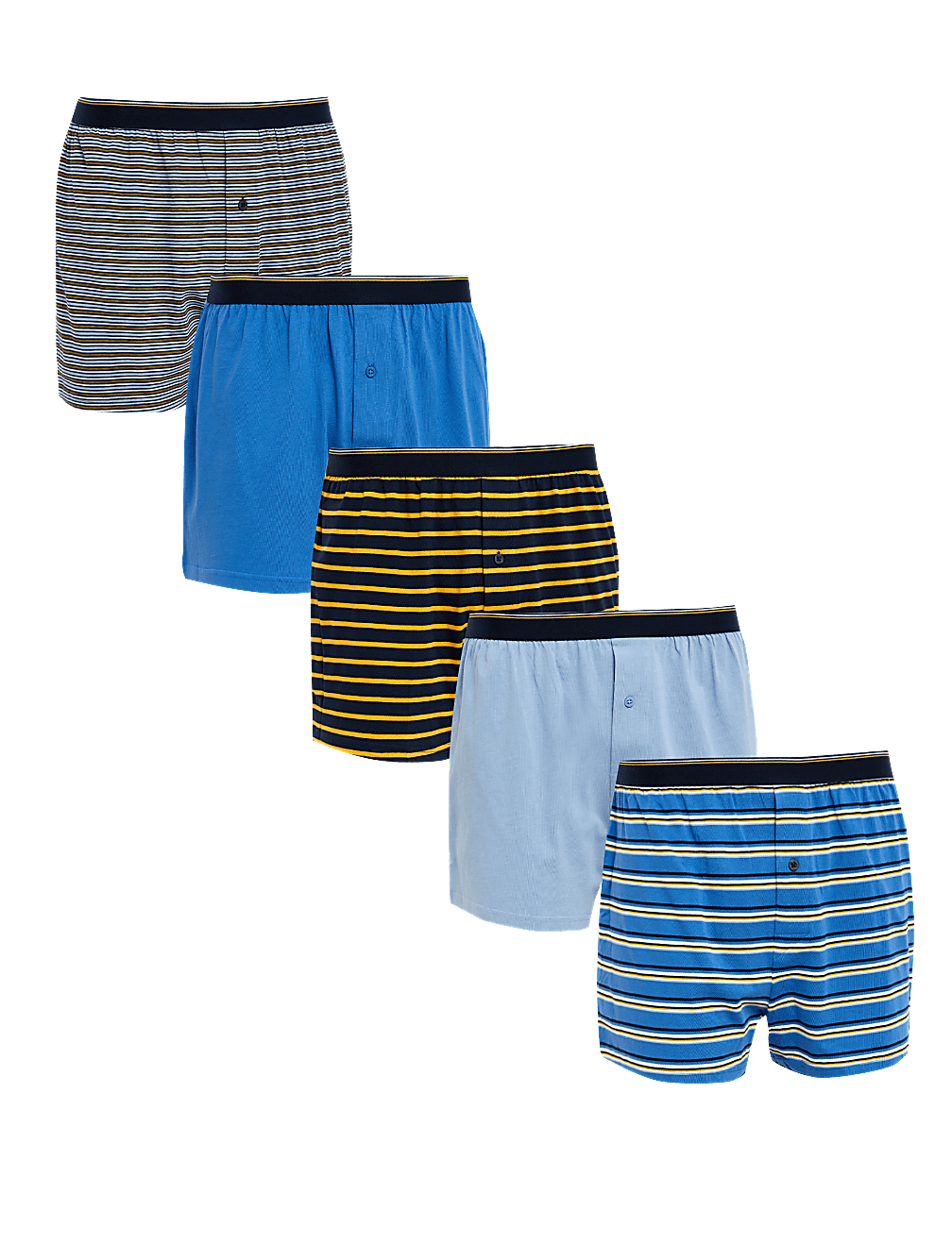 5pk Pure Cotton Cool & Fresh™ Jersey Boxers