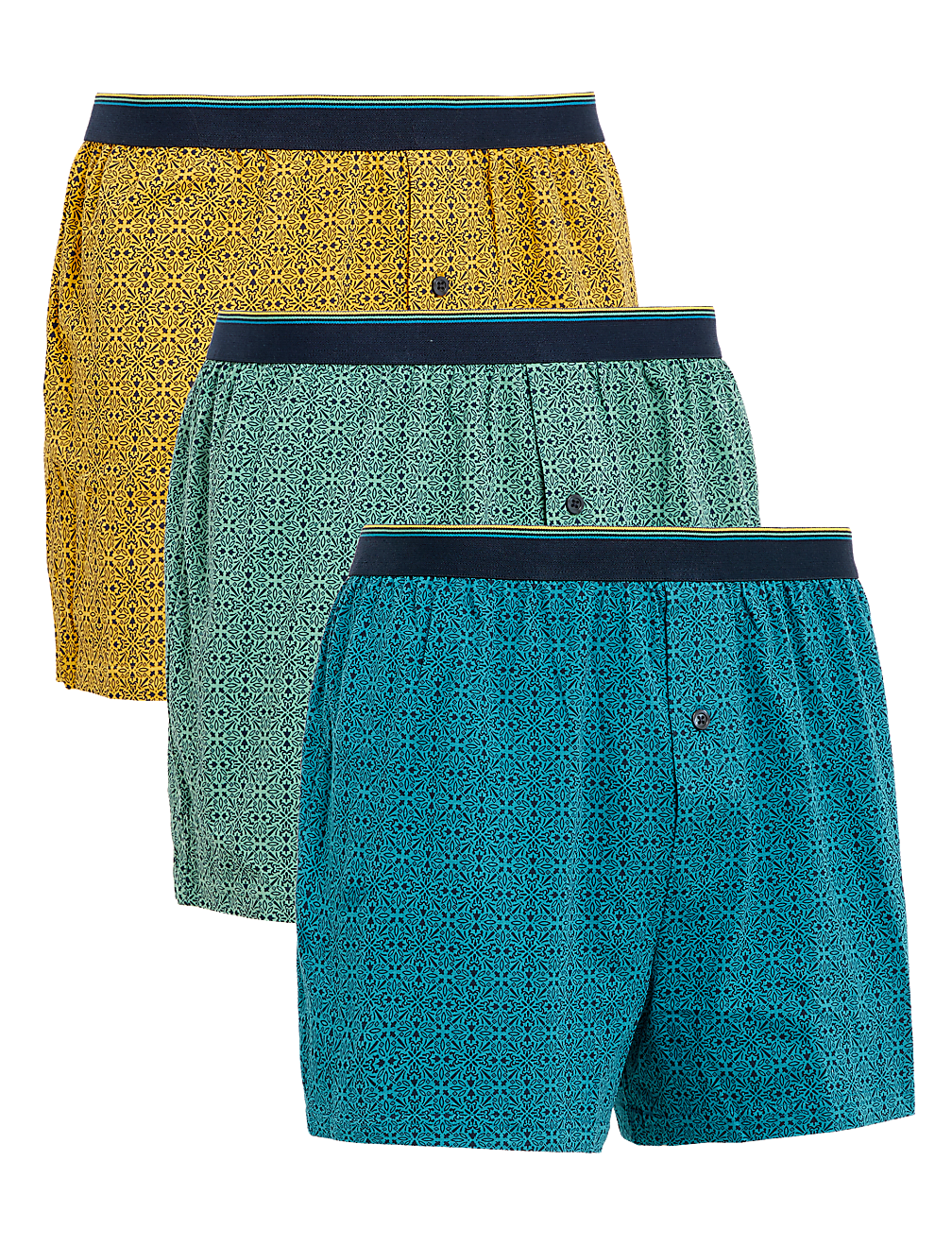 3pk Pure Cotton Cool & Fresh™ Jersey Boxers