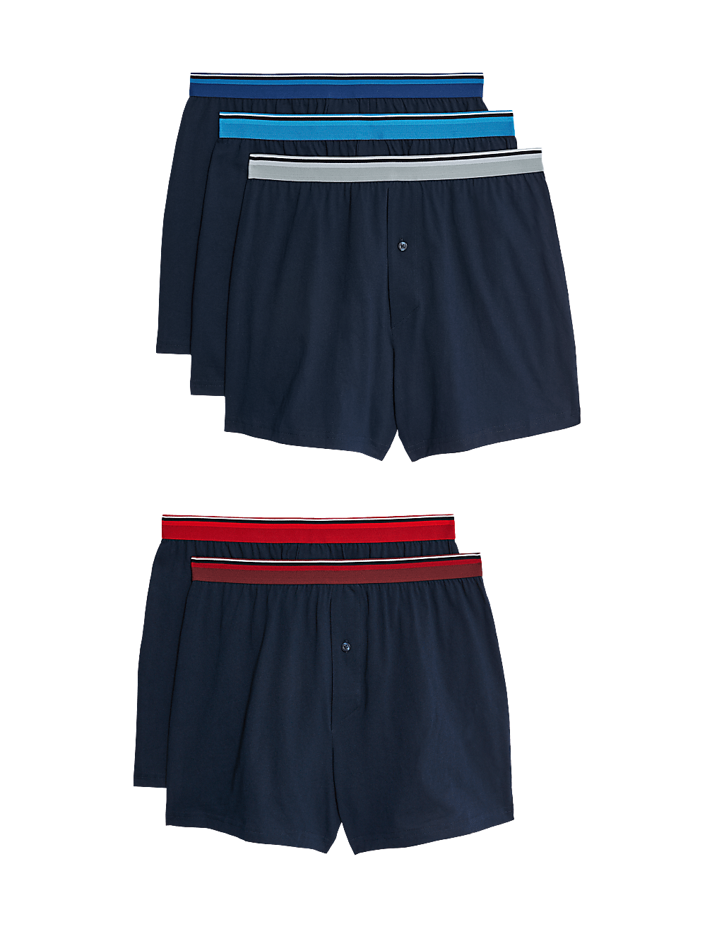5pk Pure Cotton Cool & Fresh™ Jersey Boxers