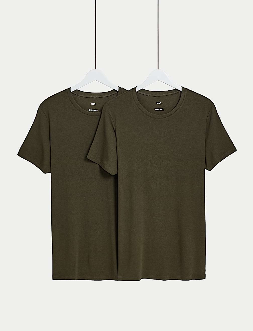 2pk Heatgen™ Light Thermal Short Sleeve Tops