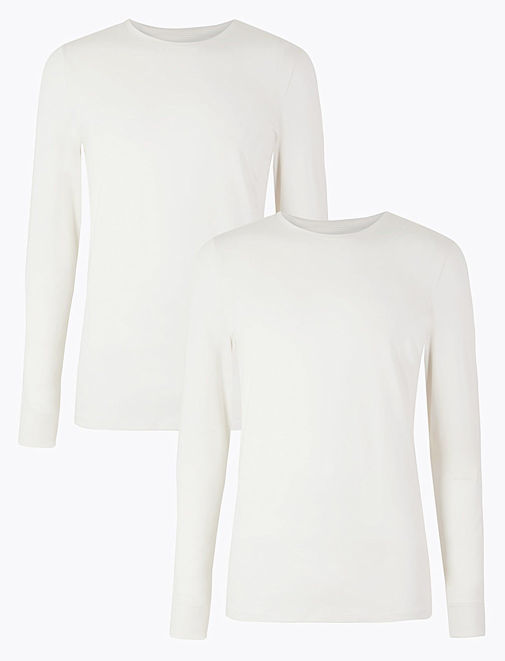 2pk Light Warmth Long Sleeve Thermal Tops
