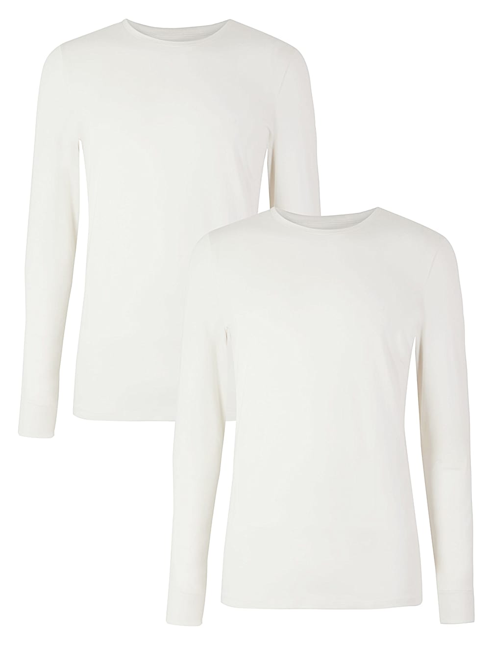 2pk Light Warmth Long Sleeve Thermal Tops