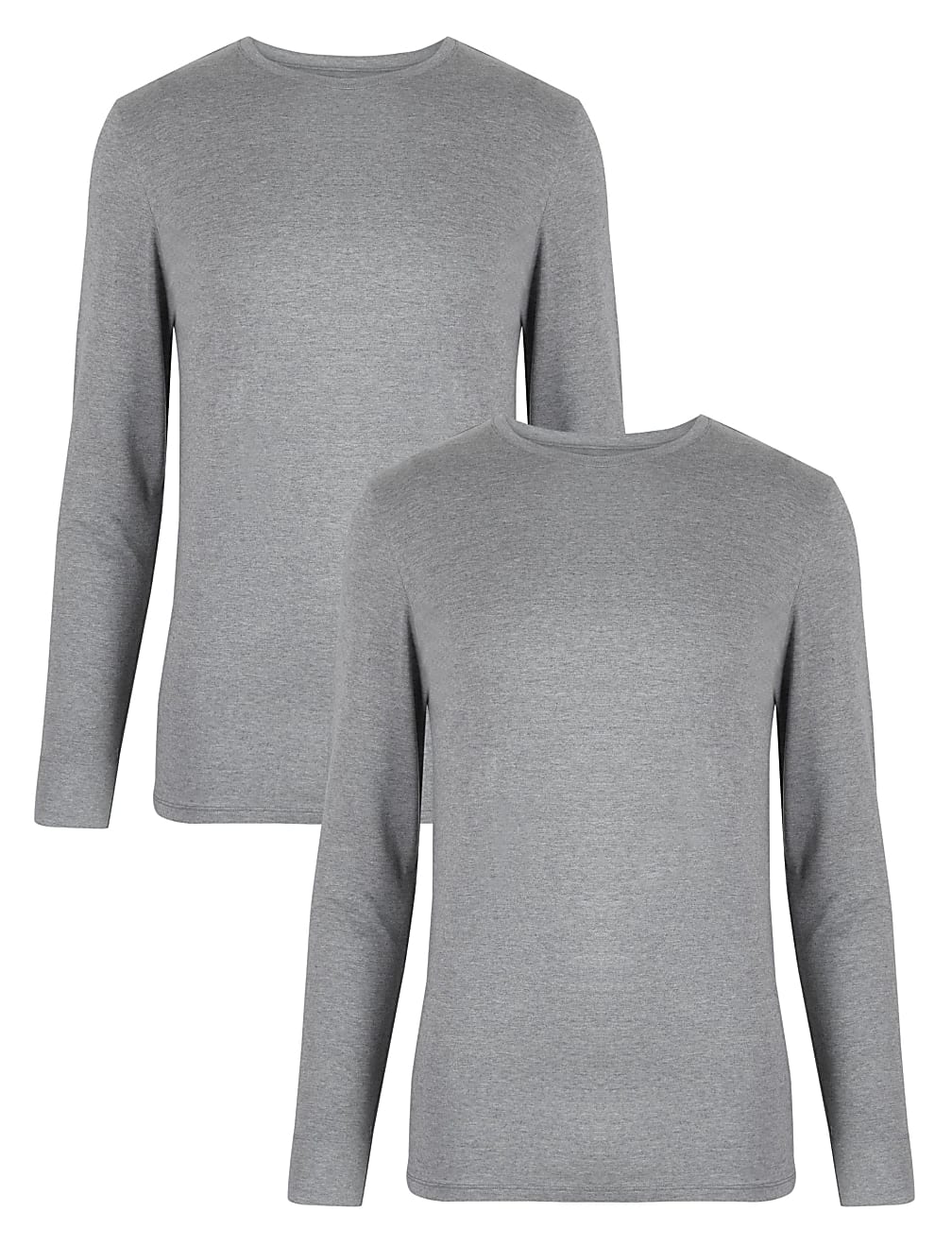 2pk Light Warmth Long Sleeve Thermal Tops