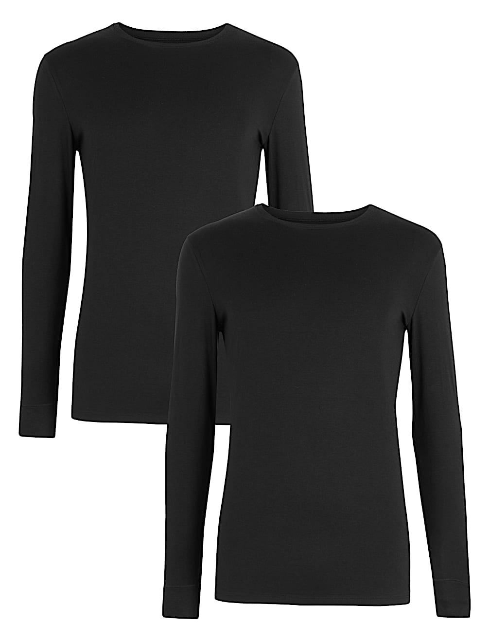 2pk Light Warmth Long Sleeve Thermal Tops