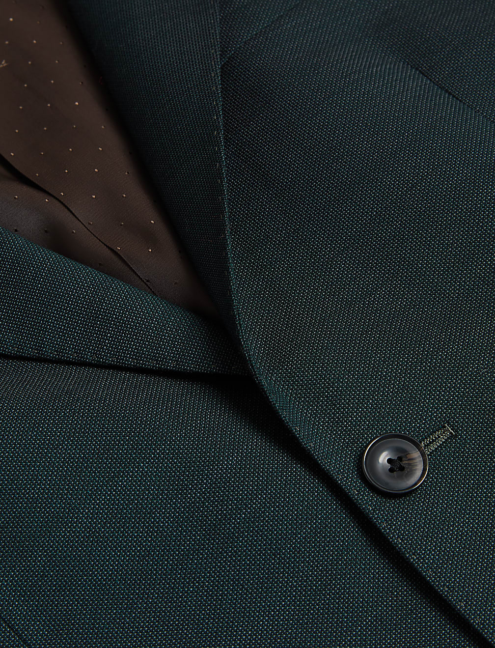 Tailored Fit Pure Wool Textured Suit Jacket