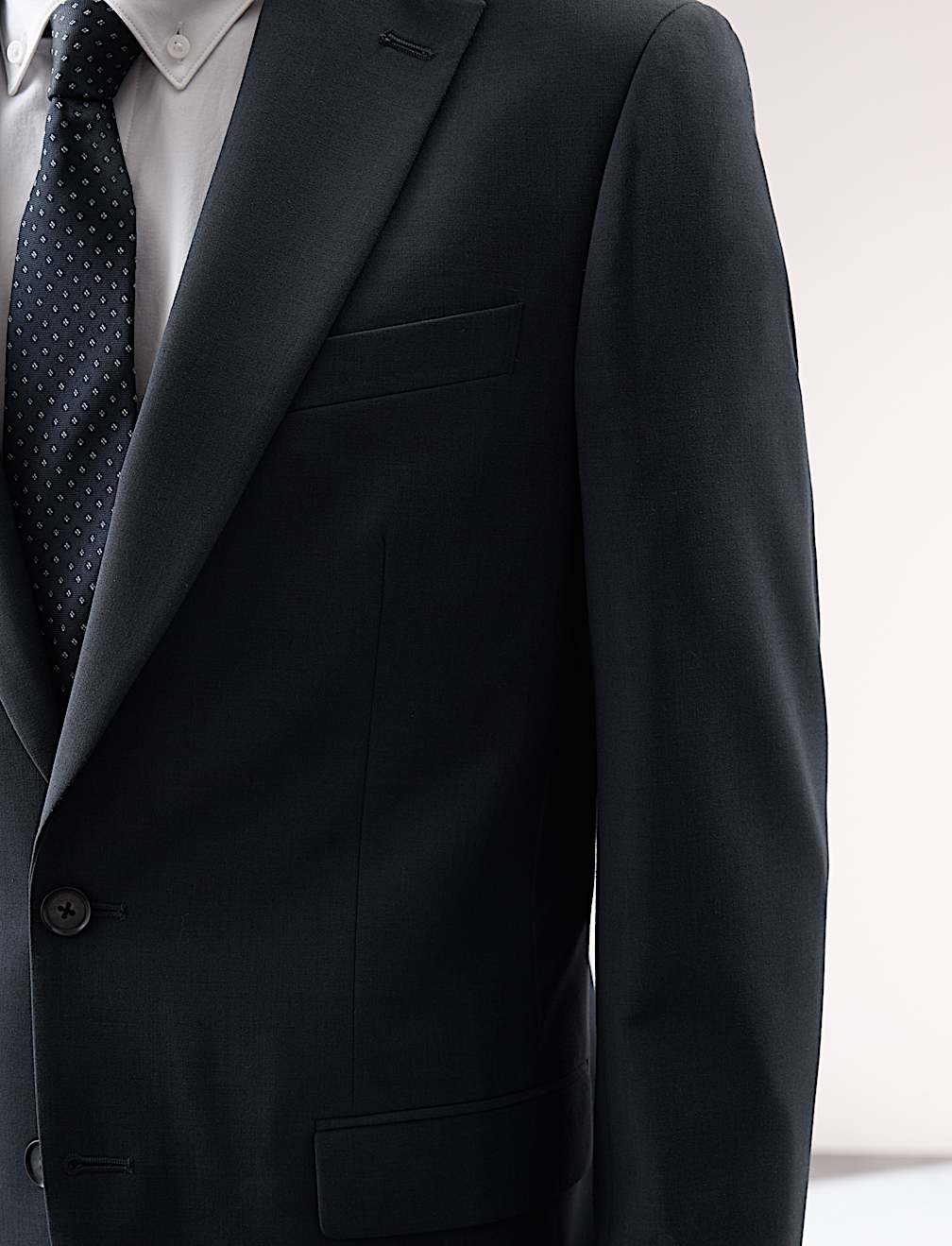 Tailored Fit Performance Suit Jacket