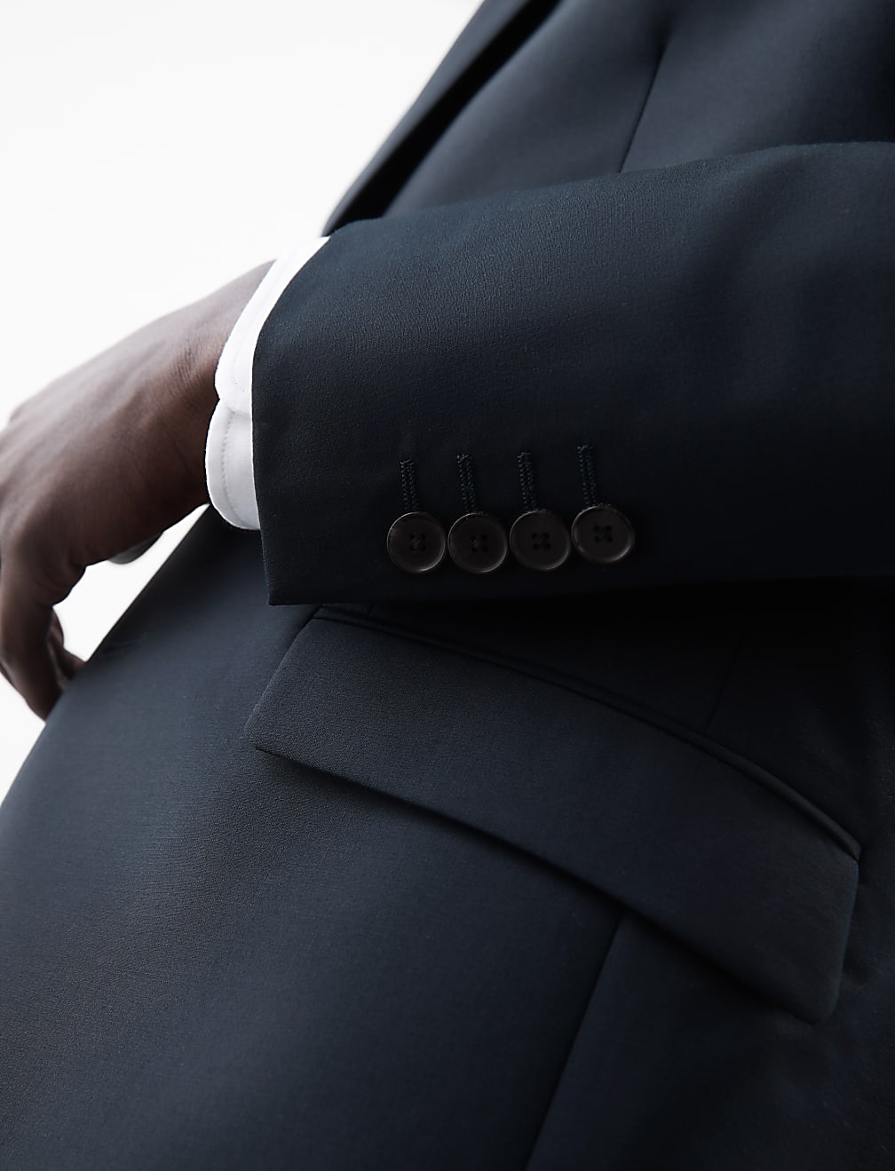 Tailored Fit Performance Suit Jacket