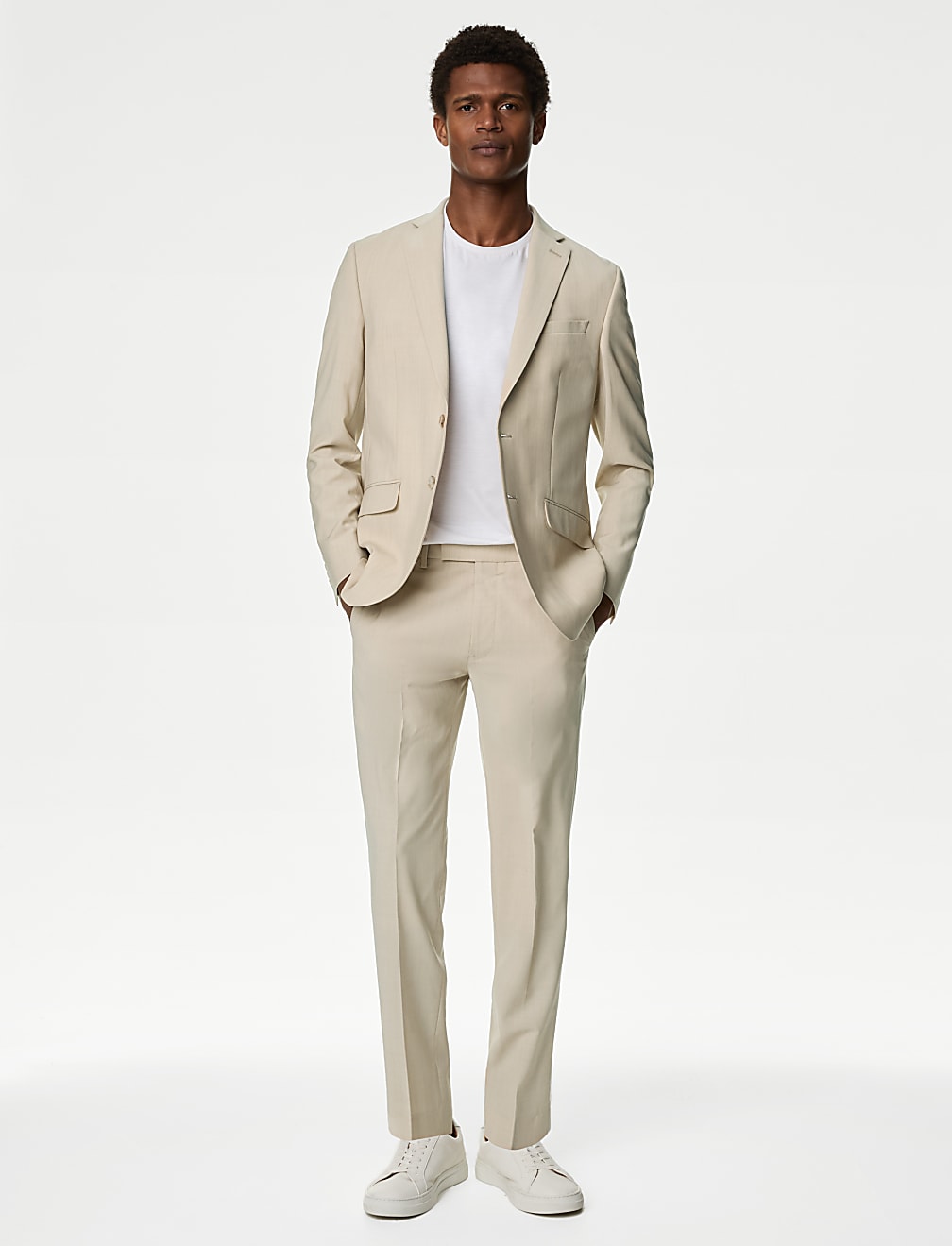 Tailored Fit Performance Suit Jacket