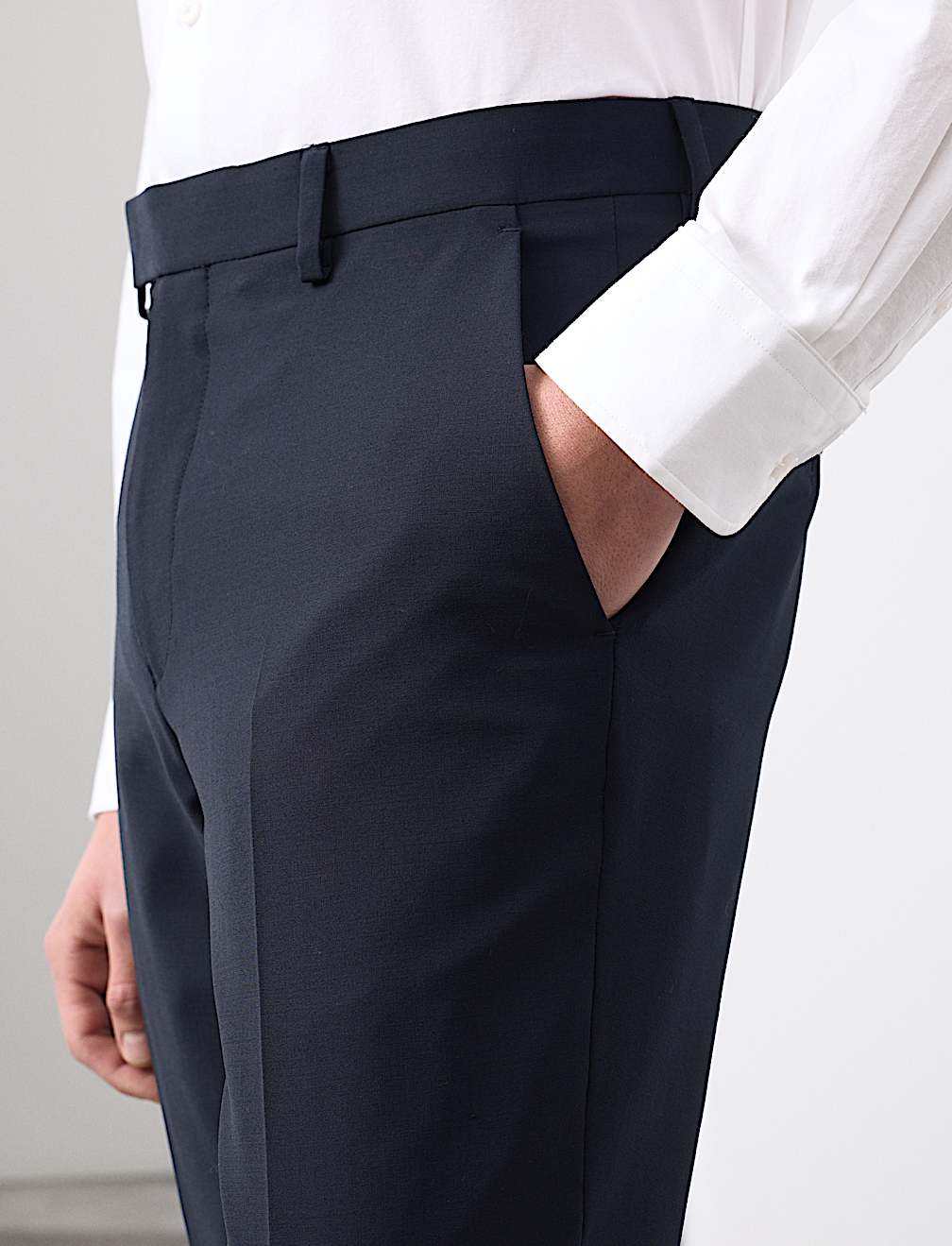 Slim Fit Performance Stretch Suit Trousers