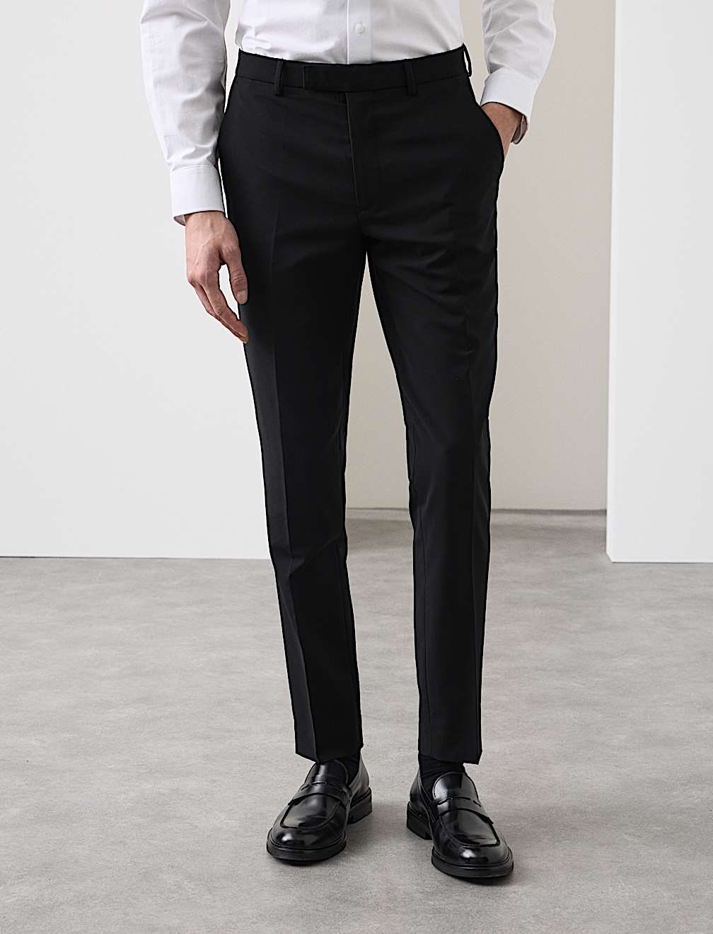 Slim Fit Performance Stretch Suit Trousers