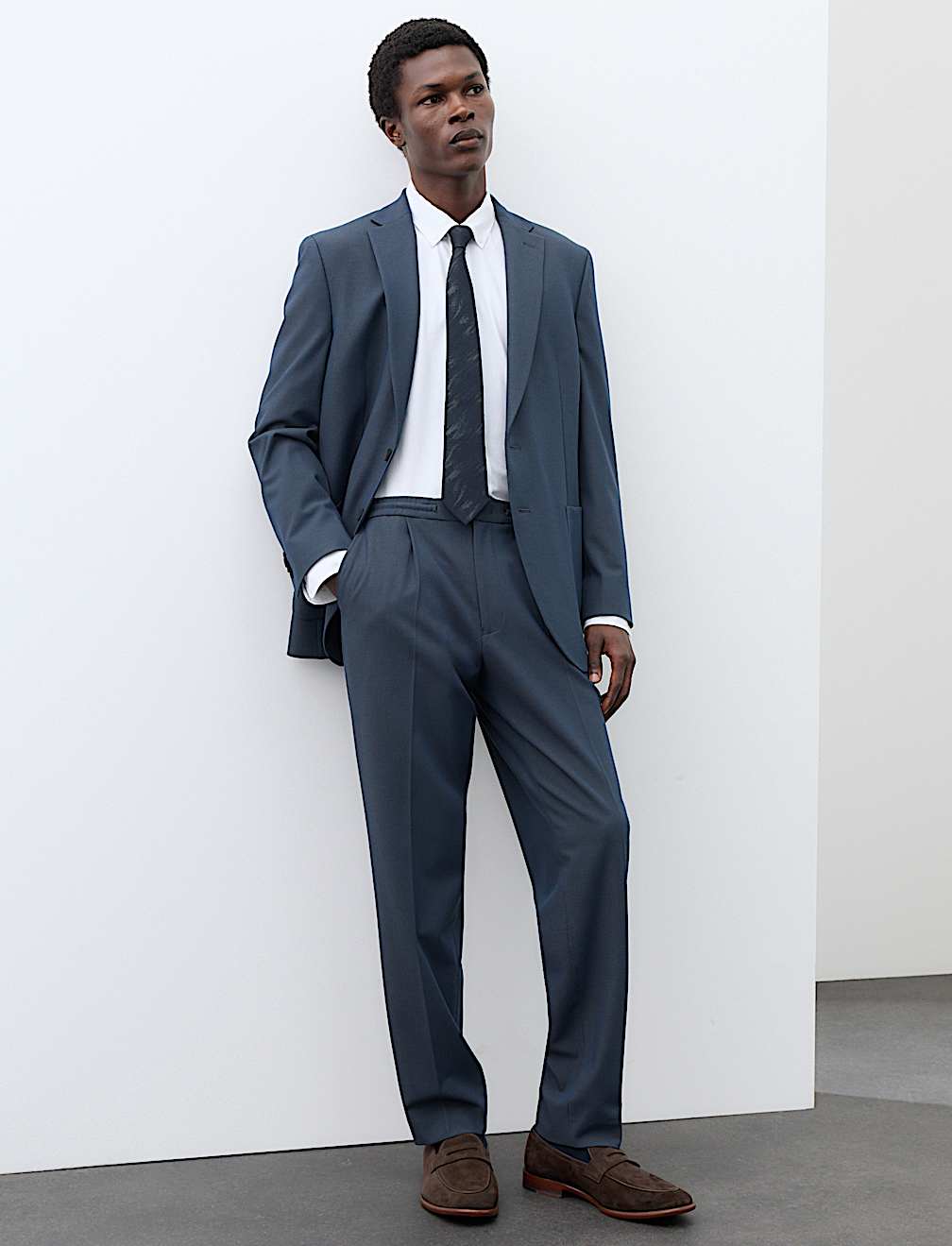 Tailored Fit Performance Twill Trousers