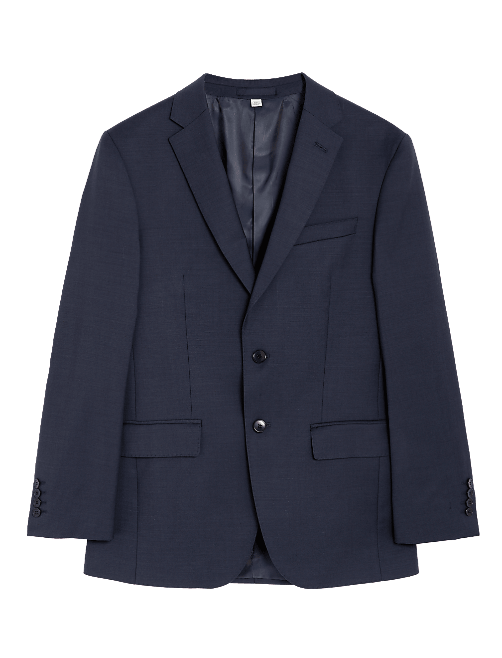 Tailored Fit Pure Wool Twill Suit Jacket