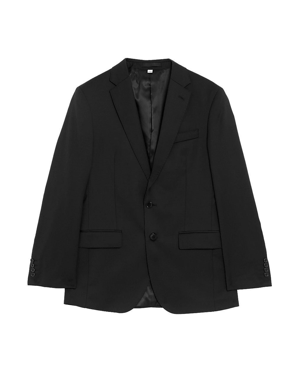 Tailored Fit Pure Wool Twill Suit Jacket