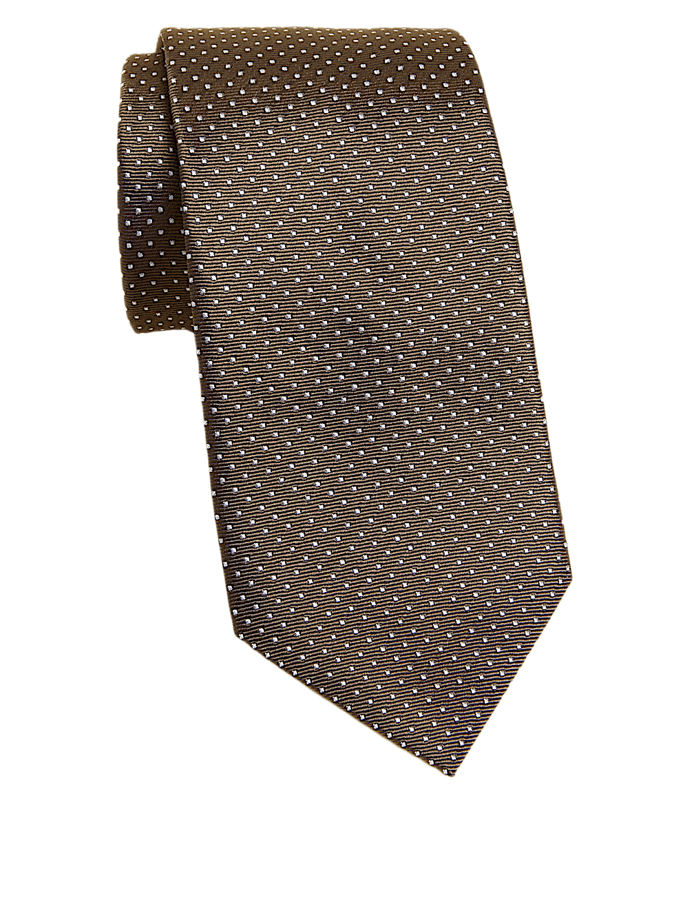 Pin Dot Pure Silk Tie