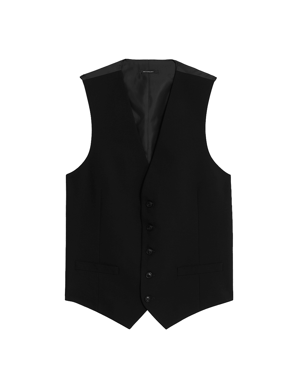 Regular Fit Machine Washable Waistcoat