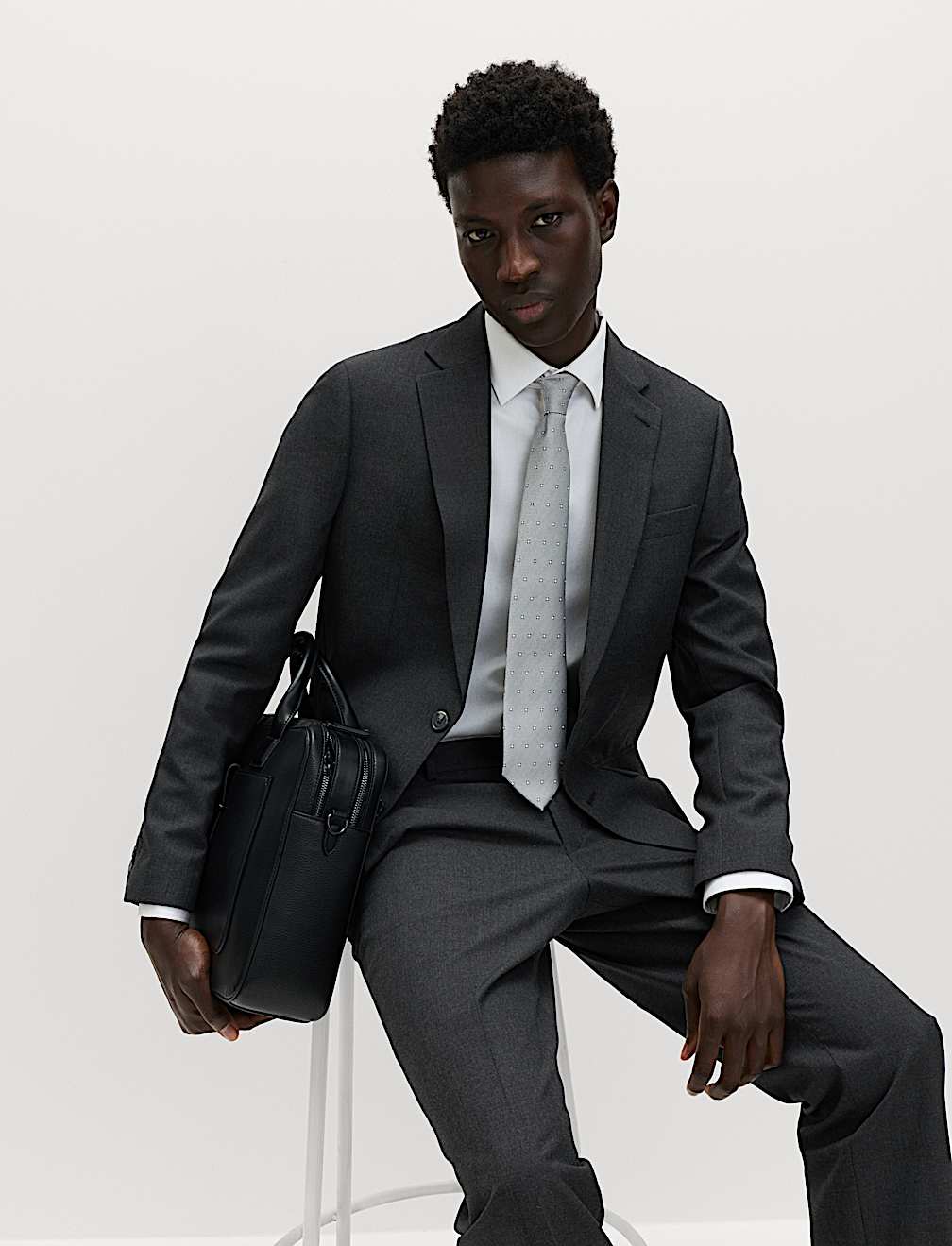 Regular Fit Machine Washable Suit Jacket