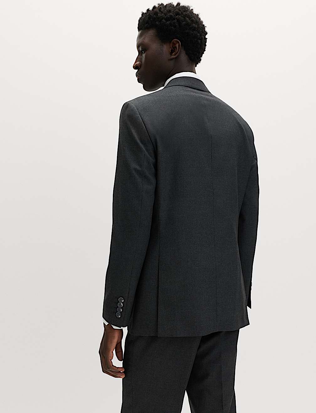 Regular Fit Machine Washable Suit Jacket