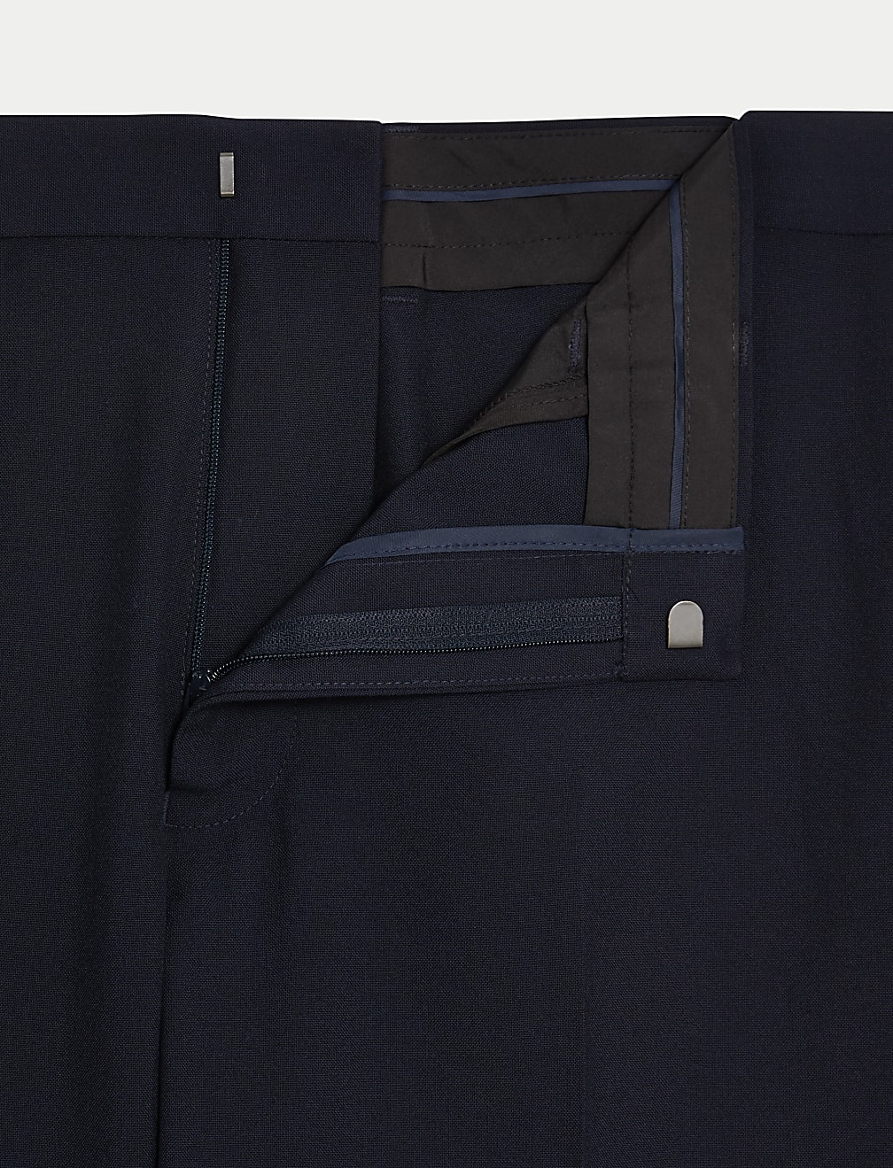 Slim Fit Machine Washable Suit Trousers