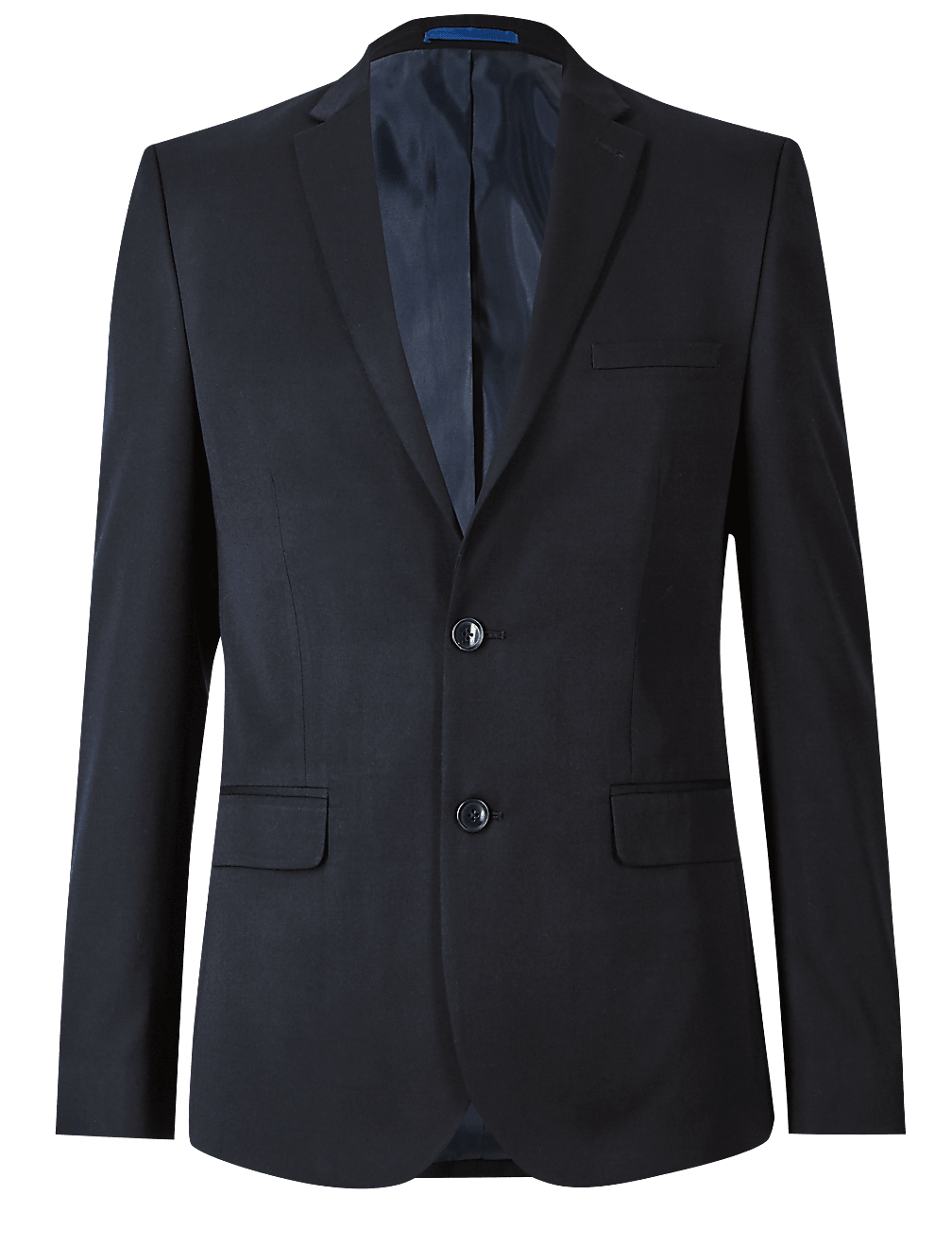 Navy Skinny Fit Jacket