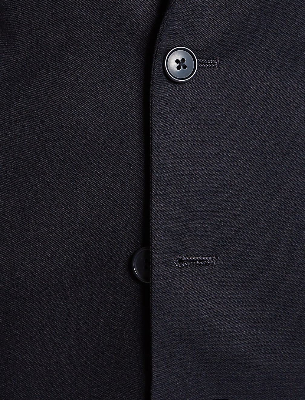 Navy Regular Fit Jacket