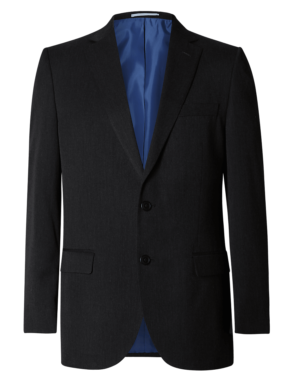 Charcoal Regular Fit Suit Jacket