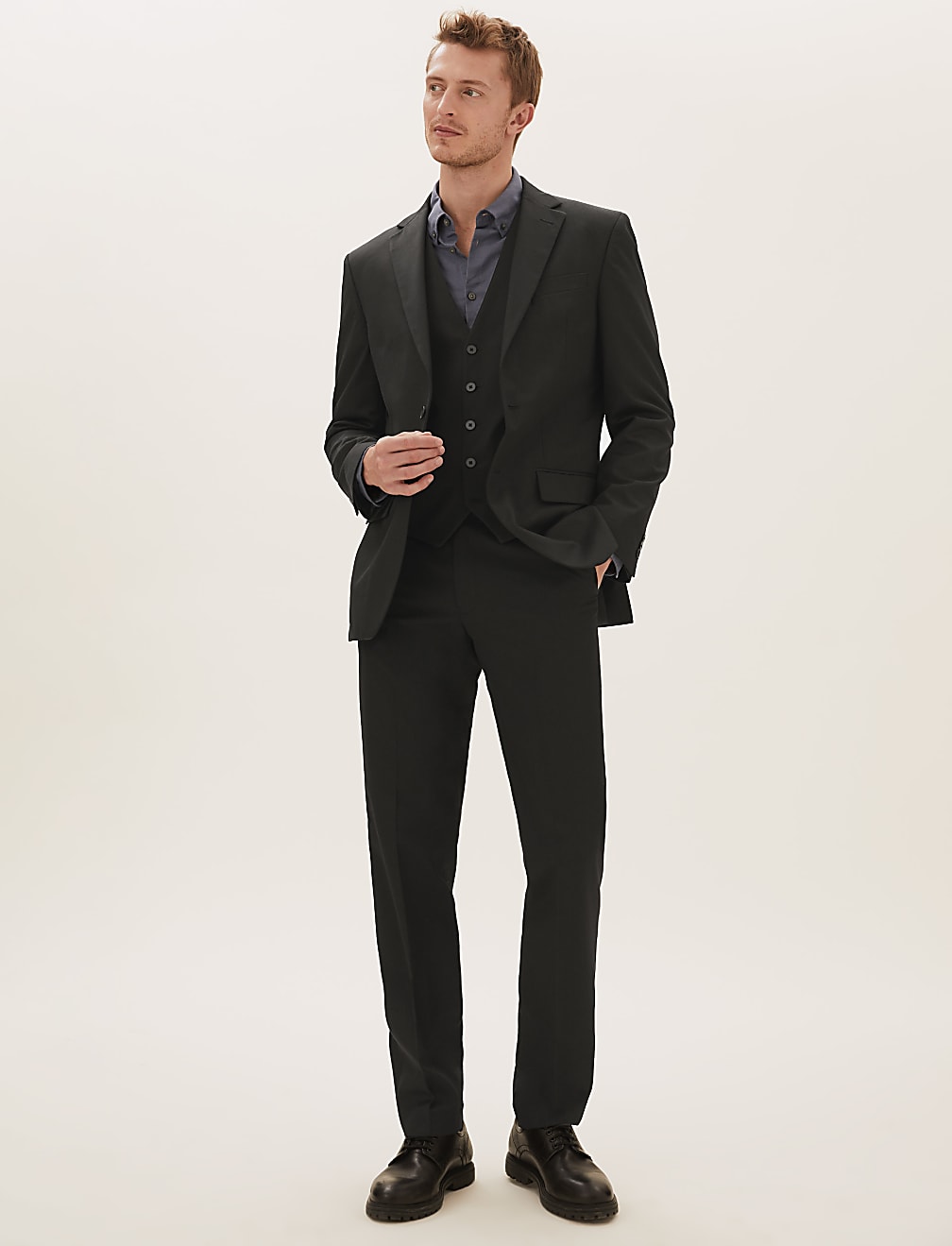 Buy Regular Fit Waistcoat at Marks Spencer