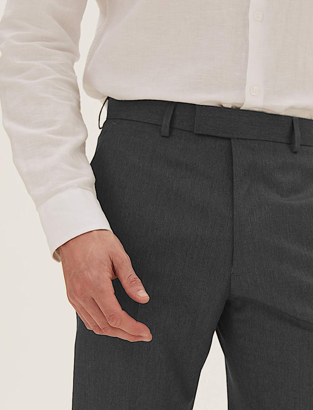 Regular Fit Suit Trousers