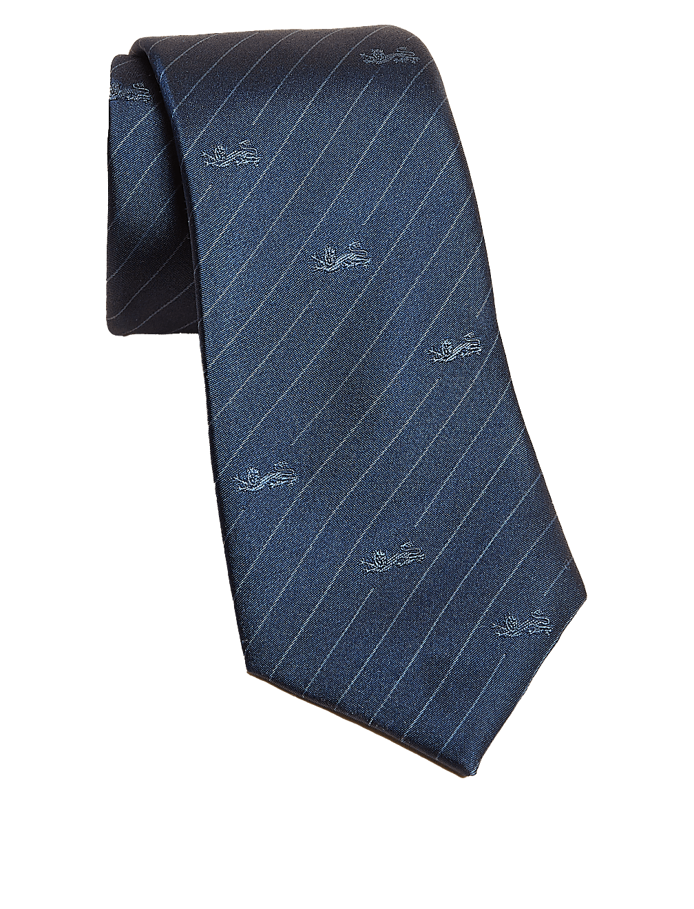 Three Lions Tonal Pure Silk Tie