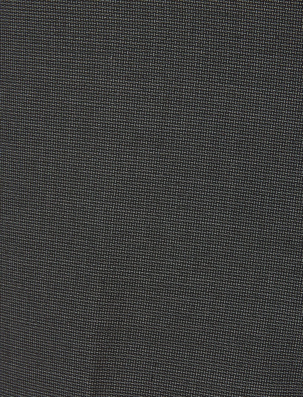 Charcoal Textured Regular Fit Trousers