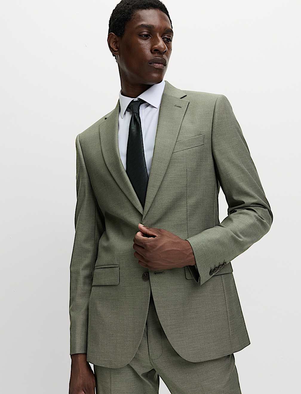 Slim Fit Stretch Suit Jacket