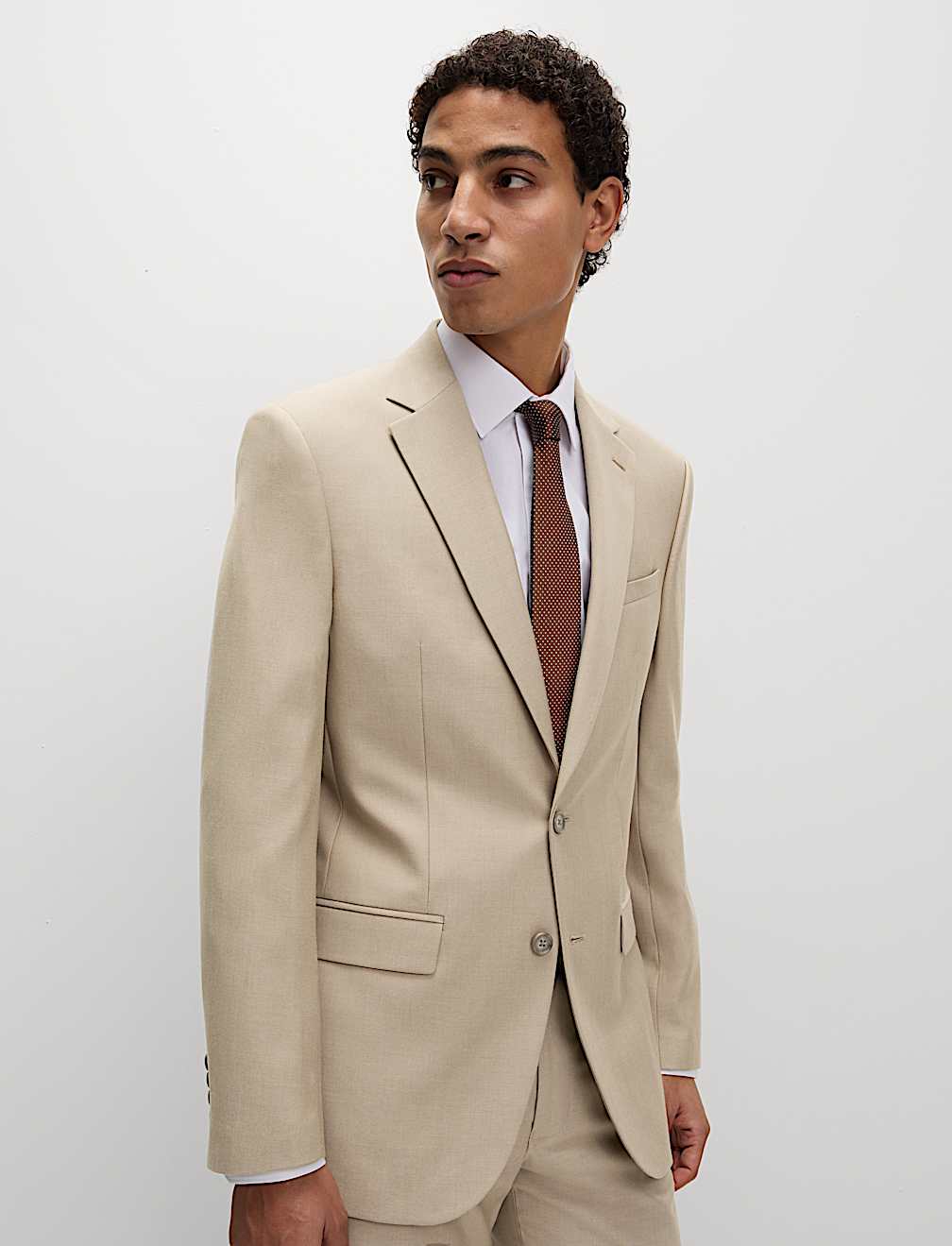 Regular Fit Stretch Suit Jacket